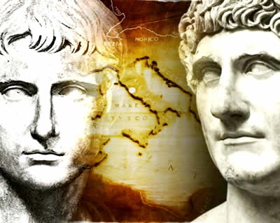 Caio Otávio x Marco Antônio: a disputa de poder que resultou na formação do Império Romano